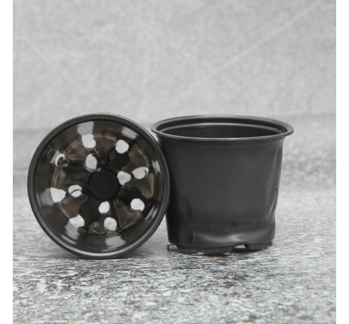 Стаканы для цветов d 9, мягкие для рассады с перфорацией