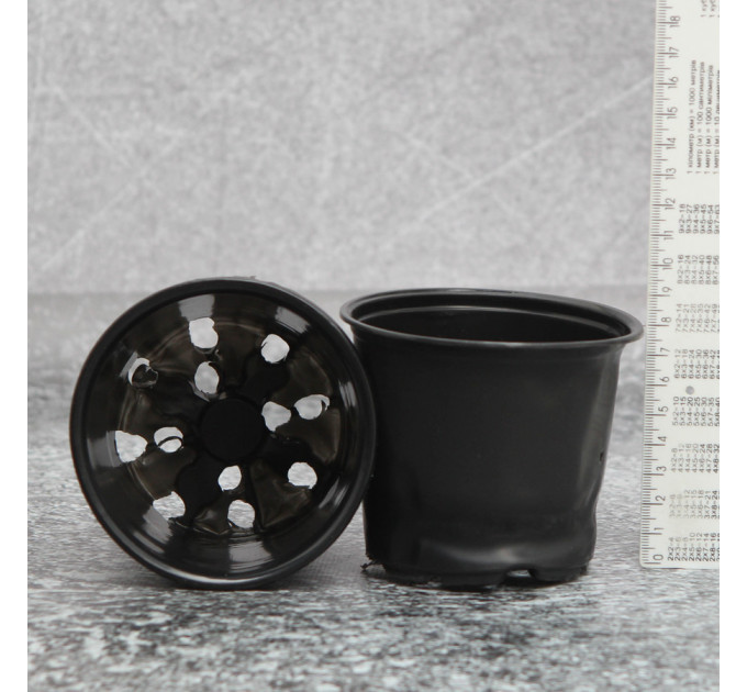 Стаканы для цветов d 9, мягкие для рассады с перфорацией