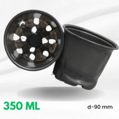 Стаканы для цветов d 9, мягкие для рассады с перфорацией