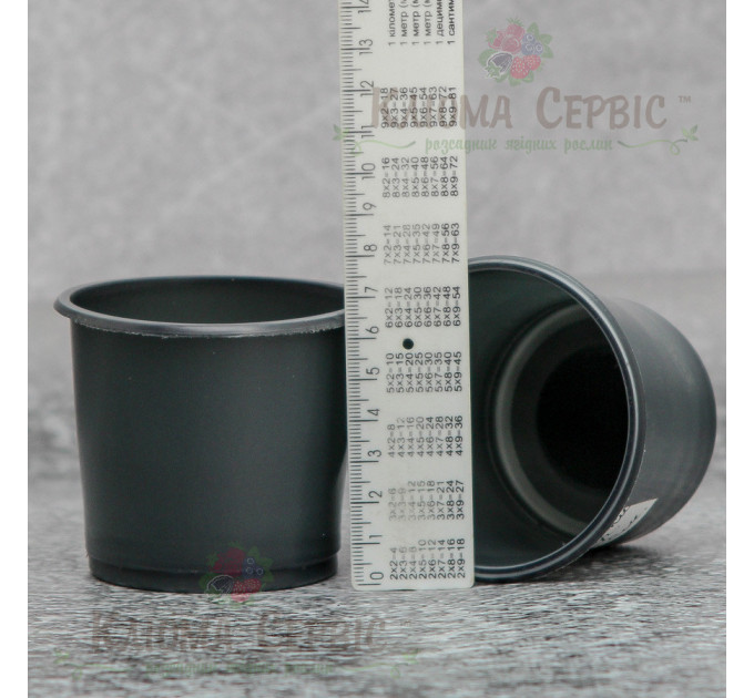 Стаканы для цветов d 7.5, мягкие для рассады без перфорации