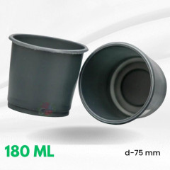 Стаканы для цветов d 7.5, мягкие для рассады без перфорации