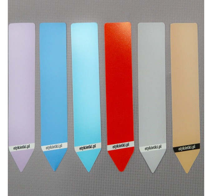 Табличка для маркировки растений 1.8x10 см, фиолетовая 100 шт