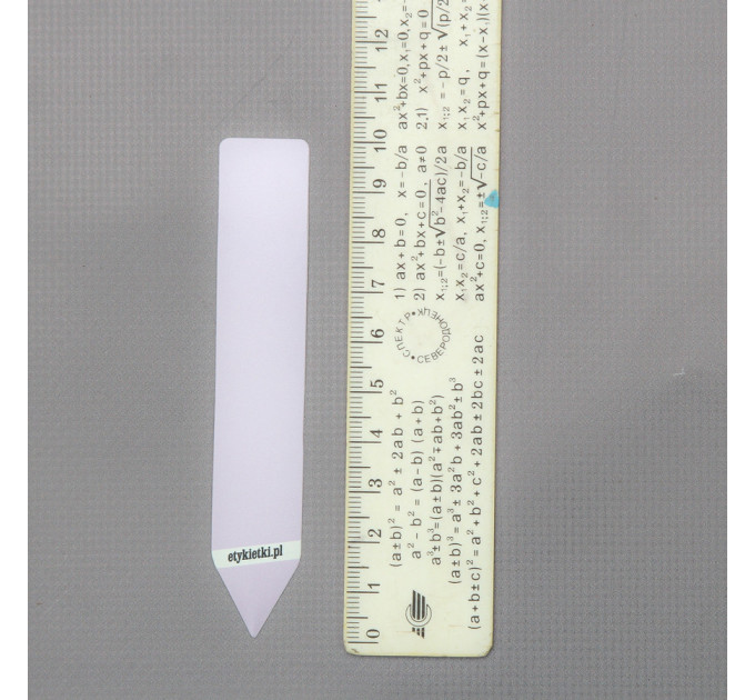 Табличка для маркировки растений 1.8x10 см, фиолетовая 100 шт
