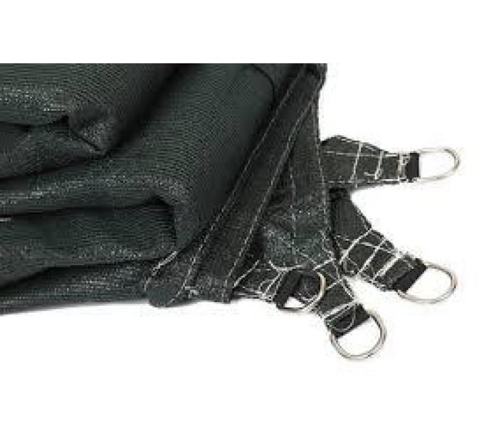 Тканевый тент «Парус» треугольный 3х3х3 зелёный