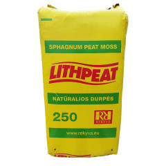 Верховой торф "Lith Peat" 3.5-4.5 pH 0-7 мм 250 л, Rėkyva
