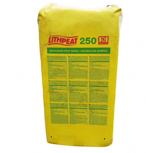 Верховой торф "Lith Peat" 3.5-4.5 pH 0-10 мм 250 л, Rėkyva