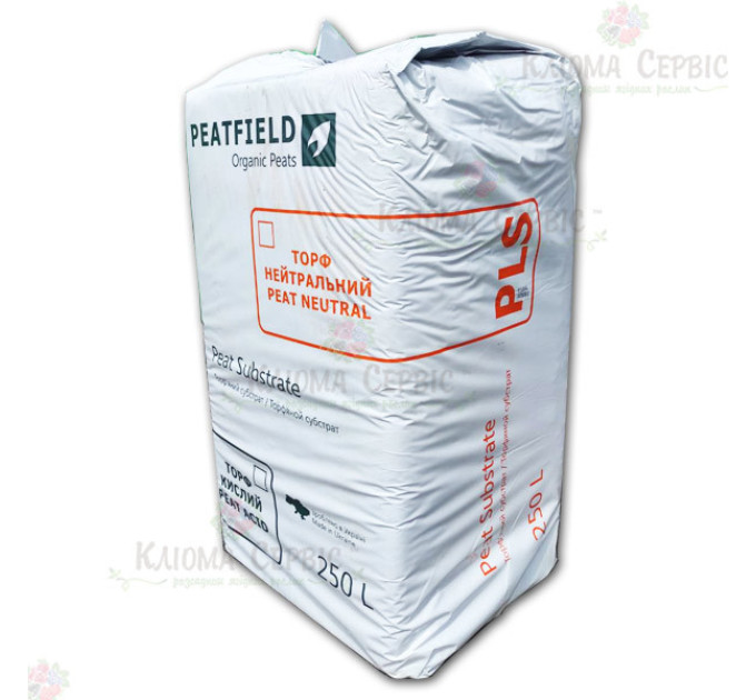 Торф верховой 5.5-6.5 pH 0-15 мм 250 л, Peatfield