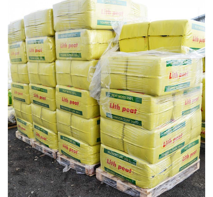 Верховой торф "Lith Peat" 5.5-6.5 pH 0-10 мм 250 л, Rėkyva