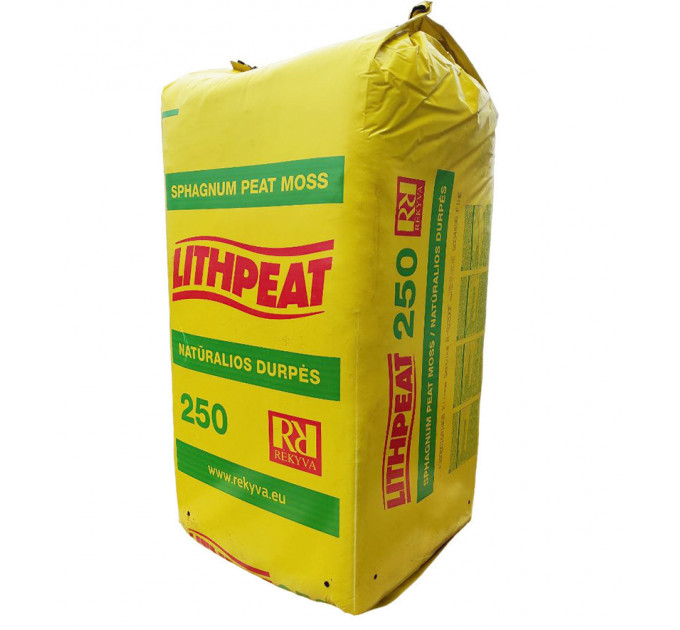 Верховой торф "Lith Peat" 5.5-6.5 pH 0-7 мм 250 л, Rėkyva