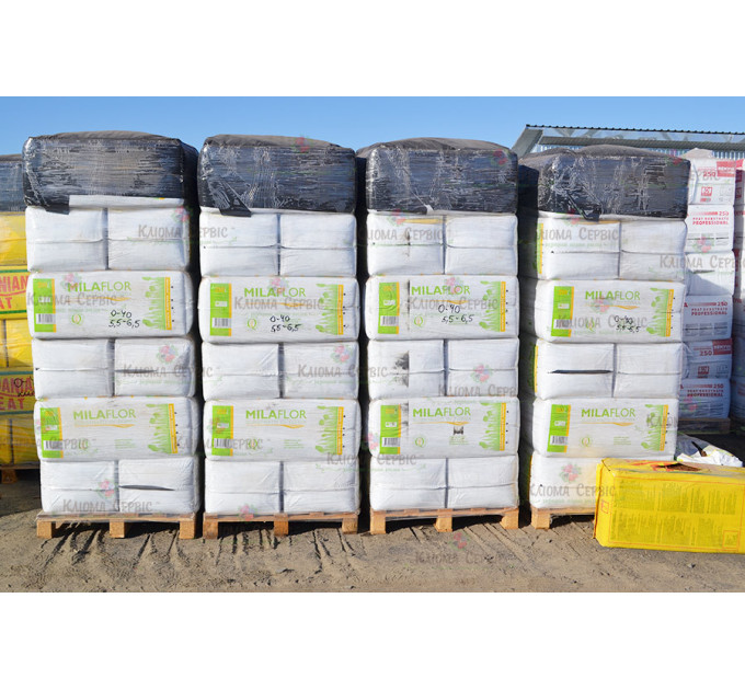 Органический субстрат "Milaflor" 5.5-6.5 pH 0-40 мм, 250 л