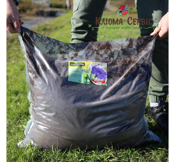 Торфяной субстрат для цветущих растений, 20 л Клиома Сервис