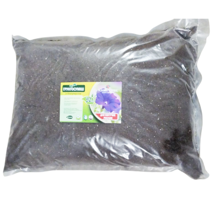 Торфяной субстрат для цветущих растений, 20 л Клиома Сервис