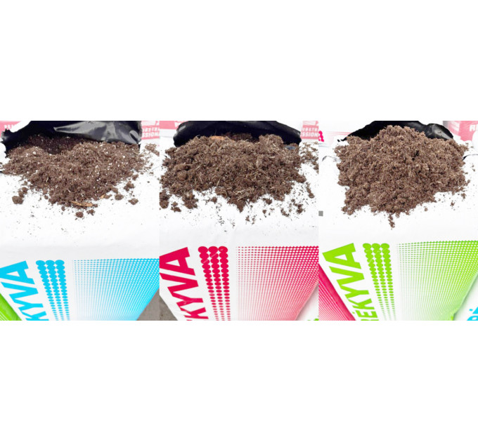 Торфяной субстрат для посева рассады Remix 1 pH 5.5-6.5 0-7 мм 250 л, Rekyva