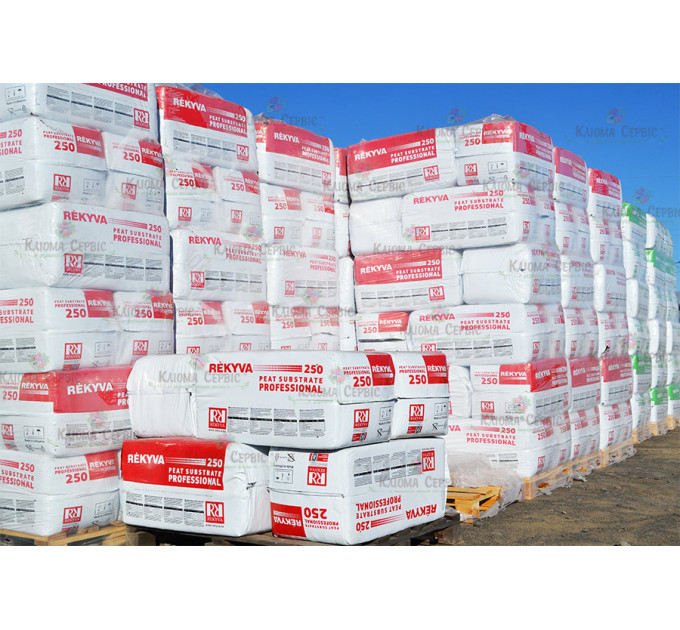 Торфяной cубстрат для овощей и томатов Remix 1 pH 5.5-6.5 0-20 мм 250 л, Rekyva