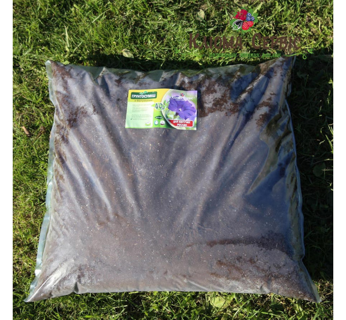 Торфяной субстрат для цветущих растений, 40 л Клиома Сервис