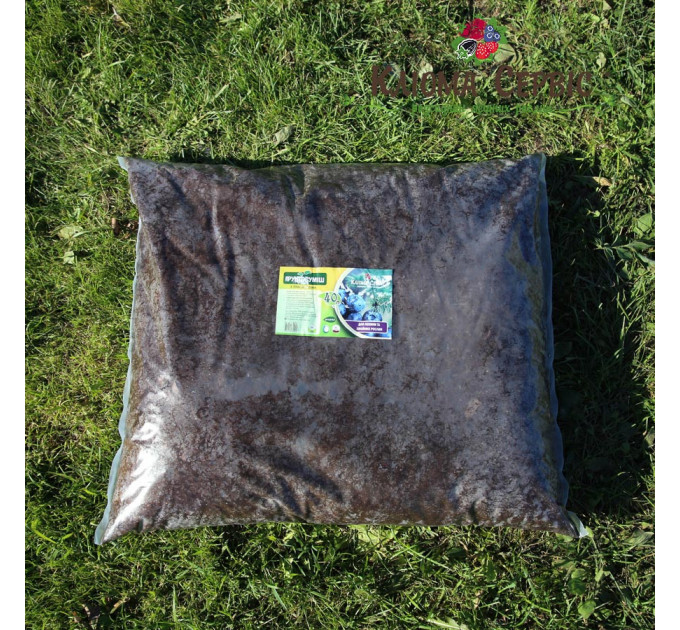 Торфяной субстрат для голубики, 40 л Клиома Сервис