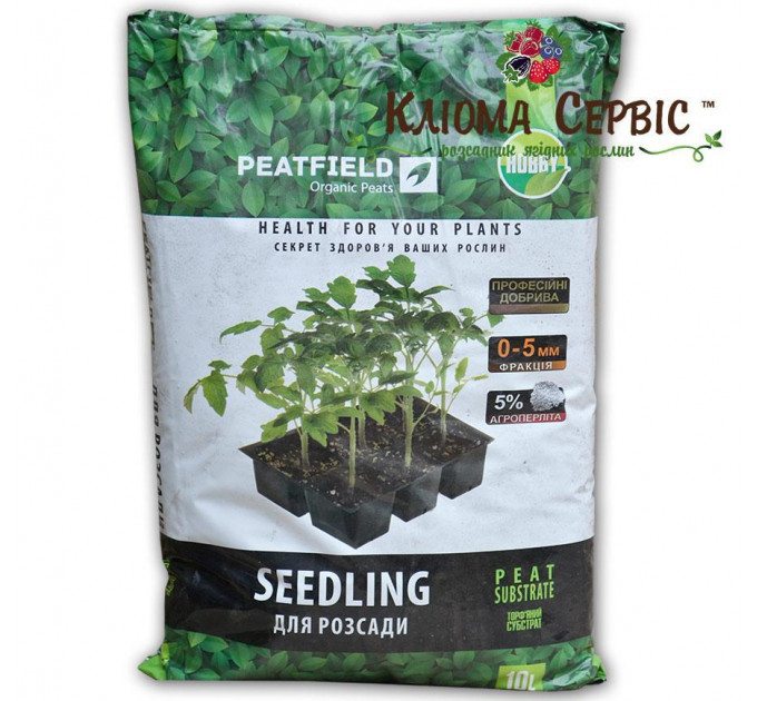 Торфяной субстрат «Для рассады» 20 л, PEATFIELD
