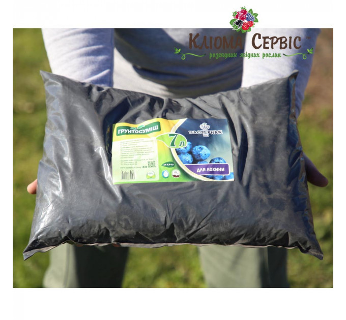 Торфяной субстрат для голубики, 7 л Клиома Сервис