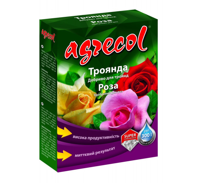Добриво для троянд Agrecol 12-12-12, 3 кг