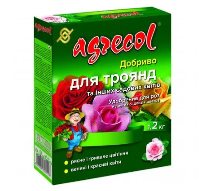 Добриво для троянд Agrecol 16-14-16, 1.2 кг