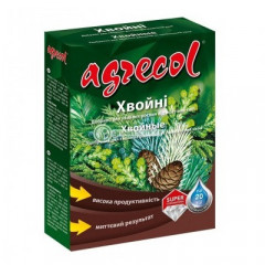 Добриво для хвойних від пожовтіння хвої Agrecol 0-0-6, 1.2 кг