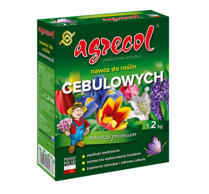 Добриво для цибулинних рослин Agrecol 7-24-13, 1.2 кг