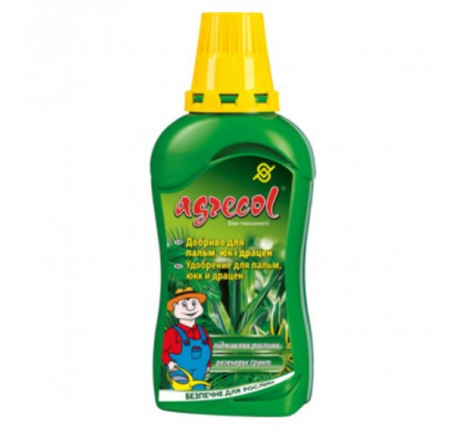 Добриво для пальм, юк та драцен Agrecol 6-4-5, 0.35 л