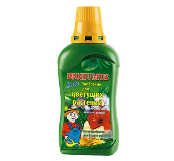 Добриво для квітучих рослин - BIOHUMUS Agrecol 0.5-0.2-0.7, 0.35 л