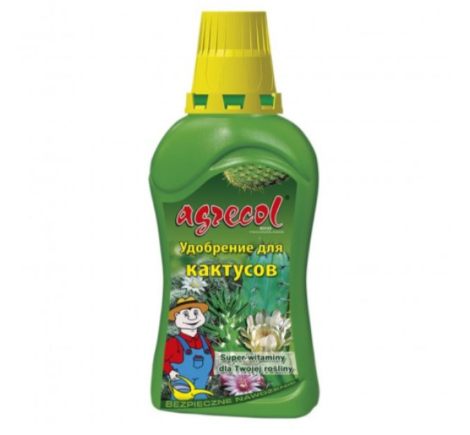 Добриво для кактусів Agrecol 4-3-8, 0.35 л