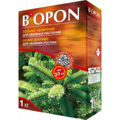 Удобрение для хвойных растений Biopon, 1 кг