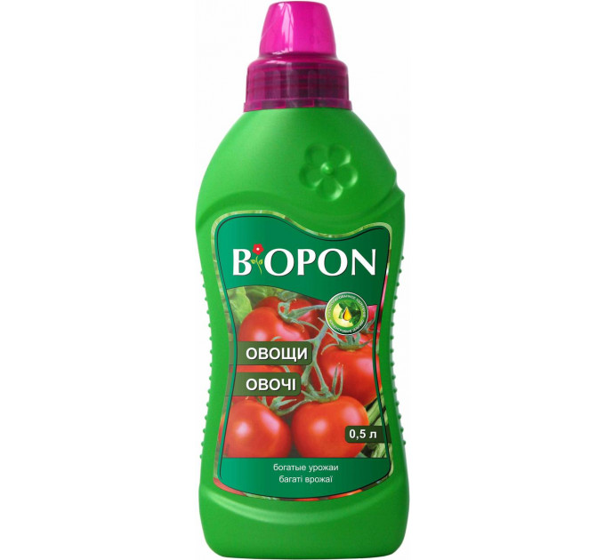 Рідке добриво для овочів Biopon, 500 мл