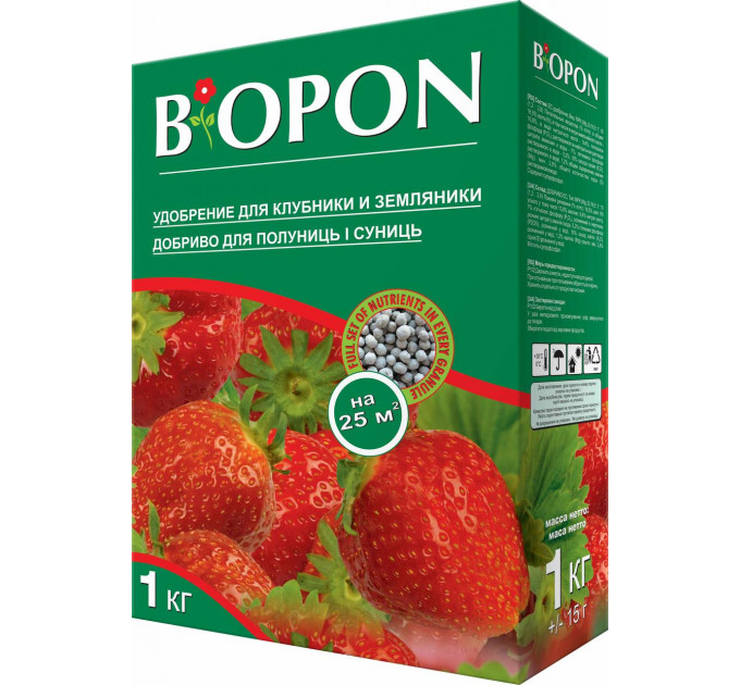 Добриво мінеральне для полуниці і суниці Biopon, 1 кг