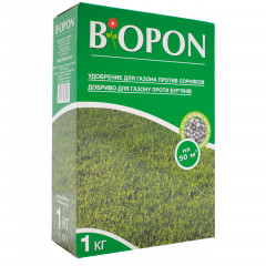 Удобрение Biopon для газона против сорняков, 1 кг