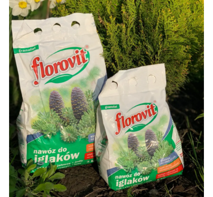 Добриво Florovit для хвойних, 3 кг