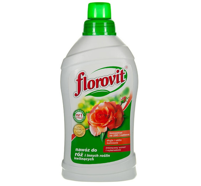 Удобрение Florovit для роз и других цветов, 1 л