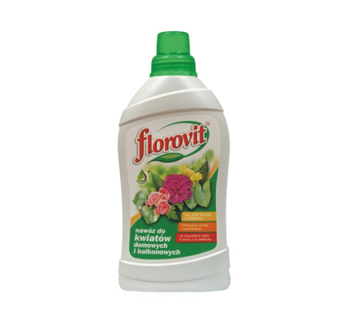 Добриво Florovit для кімнатних рослин, 0.5 л