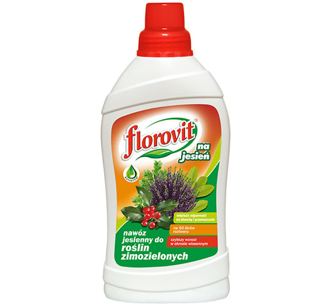 Удобрение Florovit для вечнозеленых растений (осеннее), 1 л