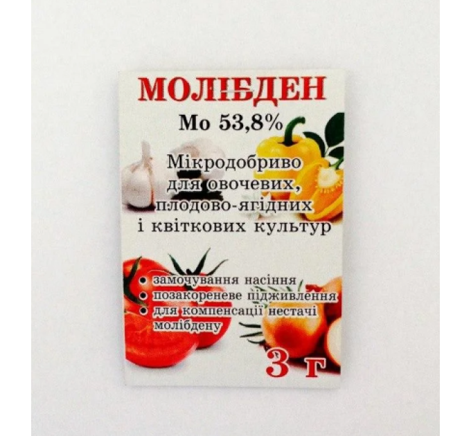 Молібден Мо 3 р 53, 8%