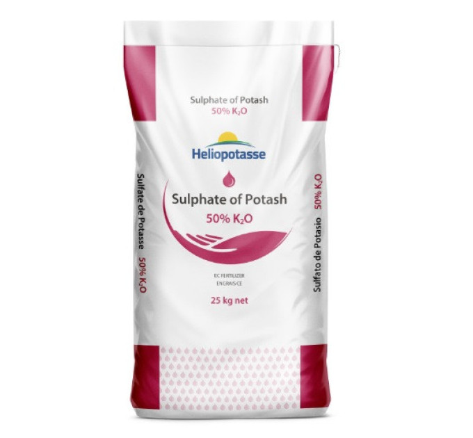Удобрение Сульфат Калия HELIOPOTASSE, 25 кг