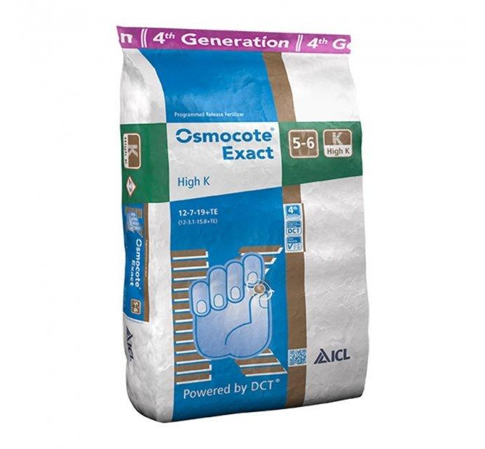 Osmocote High-K 5-6м 12+7+19+Te, МЕШОК 25 кг