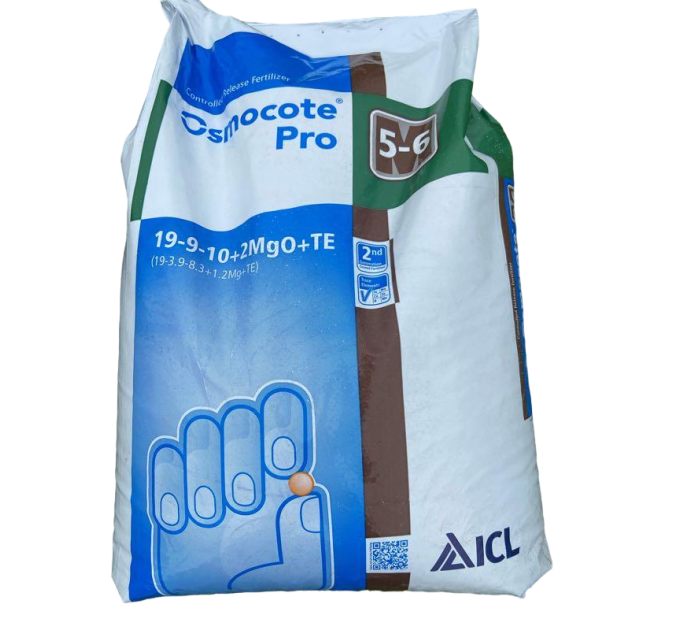 Добриво Osmocote (Осмокот) Pro 5-6 м 25 кг 19+9+10+2MgO+Te