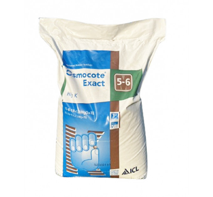 Osmocote High-K 5-6м 12+7+19+Te, МЕШОК 25 кг