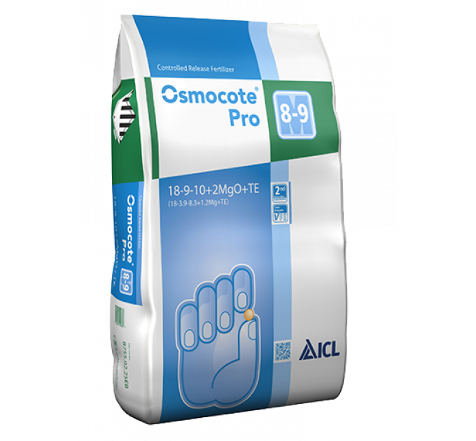 Удобрение Osmocote Pro 8-9 M 18+9+10+2MgO+Te, 25 кг