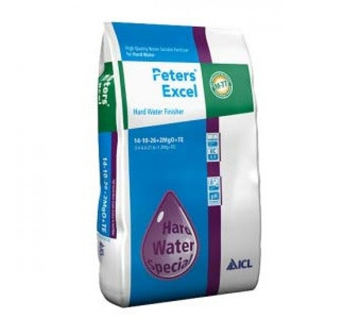 Удобрение Peters Professional Hard Water Finisher 14+10+26+2MgO+TE, 15 кг рост и цветение