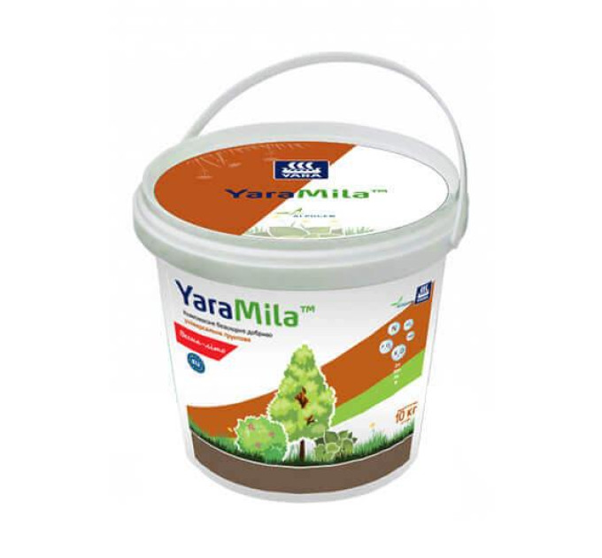 Удобрение YaraMila универсальное грунтовое, ведро 10 кг, весна-лето