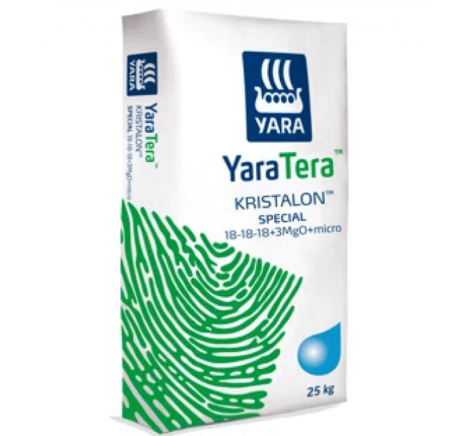 Удобрение YaraTera KRISTALON (18-18-18) Спец. уп.25 кг (спец.)