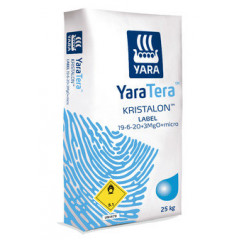 Удобрение YaraTera KRISTALON Blue Lable 19-6-20, упаковка 25 кг