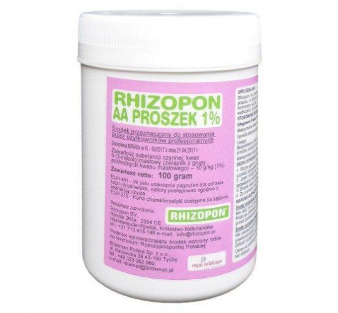 Укорінювач Ризопон 1%, 100 грам