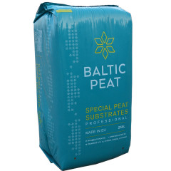 Верховой торф 5.5-6.5 pH 0-40 мм 250 л, Baltic Peat 