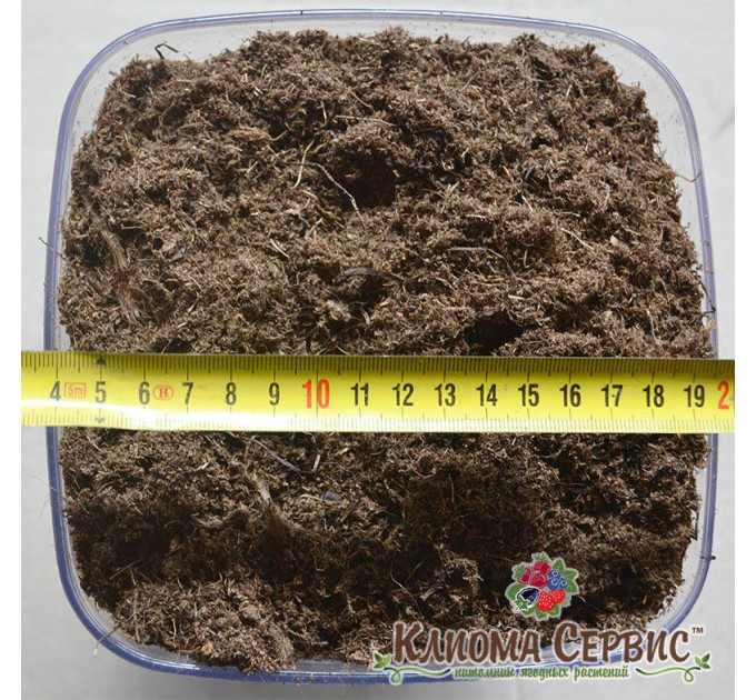 Верховой торф в кипах 5 м.куб.pH 3.2 - 4.5 (Глинка, Беларусь) фр. 0-40